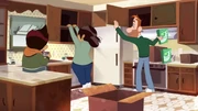 McGee's unpacking kitchen.