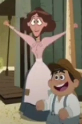 Harriet when she was a human.