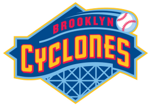 VTG Brooklyn Cyclones MiLB Minor Basebase NY Mets Pinstripe Jersey
