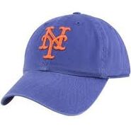 The original Mets cap worn in 1969.