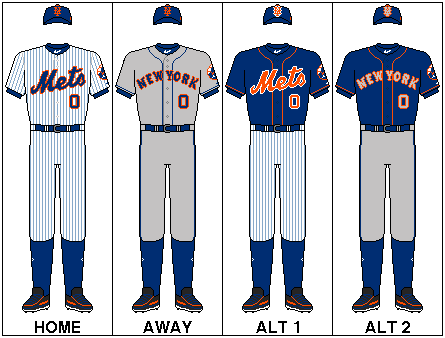 mets jerseys through the years