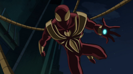 iron spider ultimate spider man