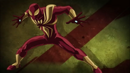 iron spider ultimate spider man