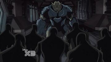 Green Goblin leading .
