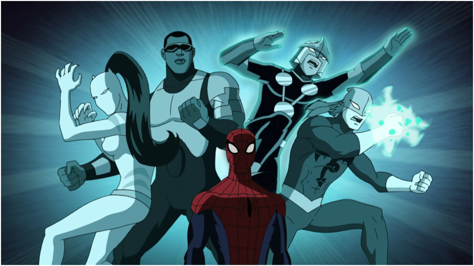 Total 38+ imagen spiderman and team