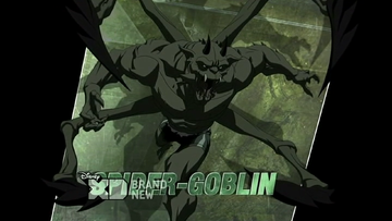 Green Goblin's transformation into Spider-Goblin