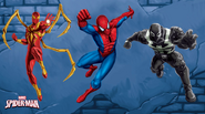 Web Warriors (Peter Parker/Spider-Man, Amadeus Cho/Iron Spider and Flash Thompson/Agent Venom