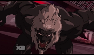 Kraven the Hunter bonded with Venom Symbiote resembling a Lion.