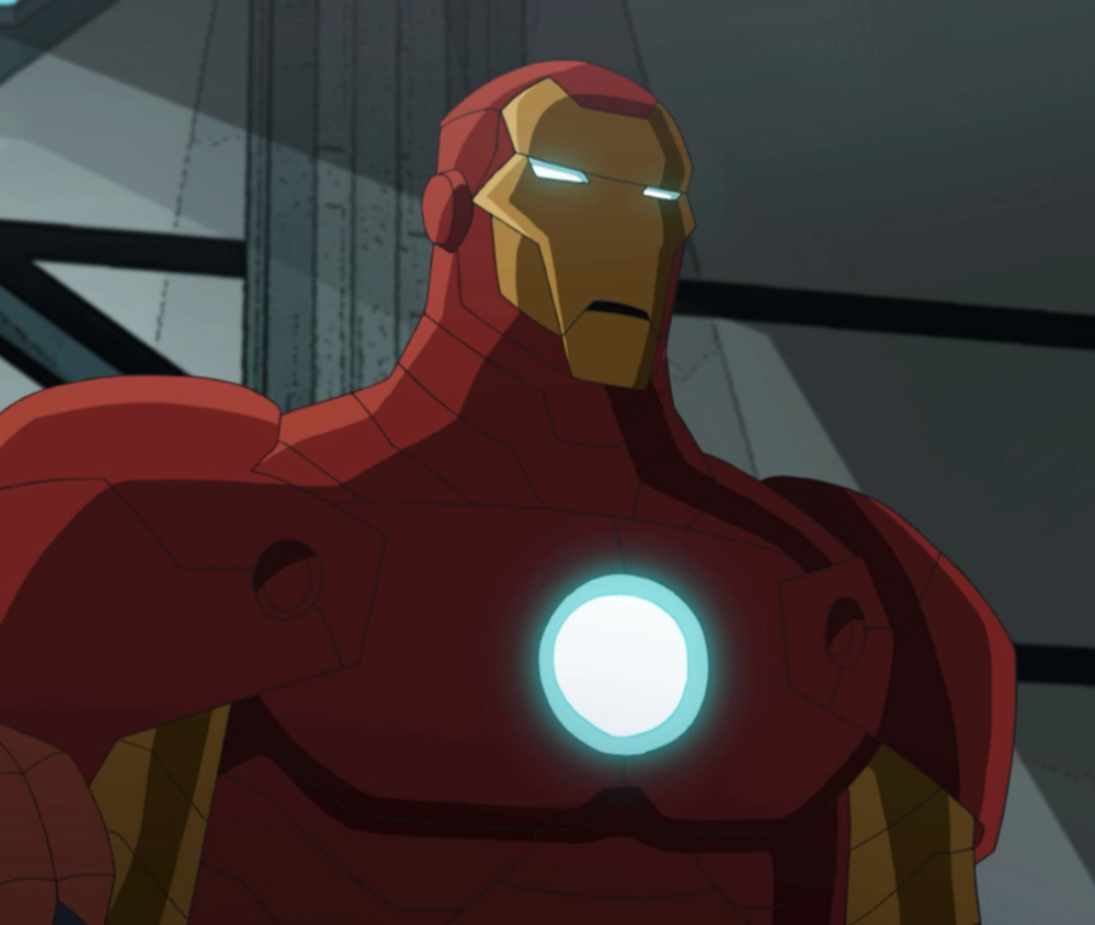 ultimate spider man iron man