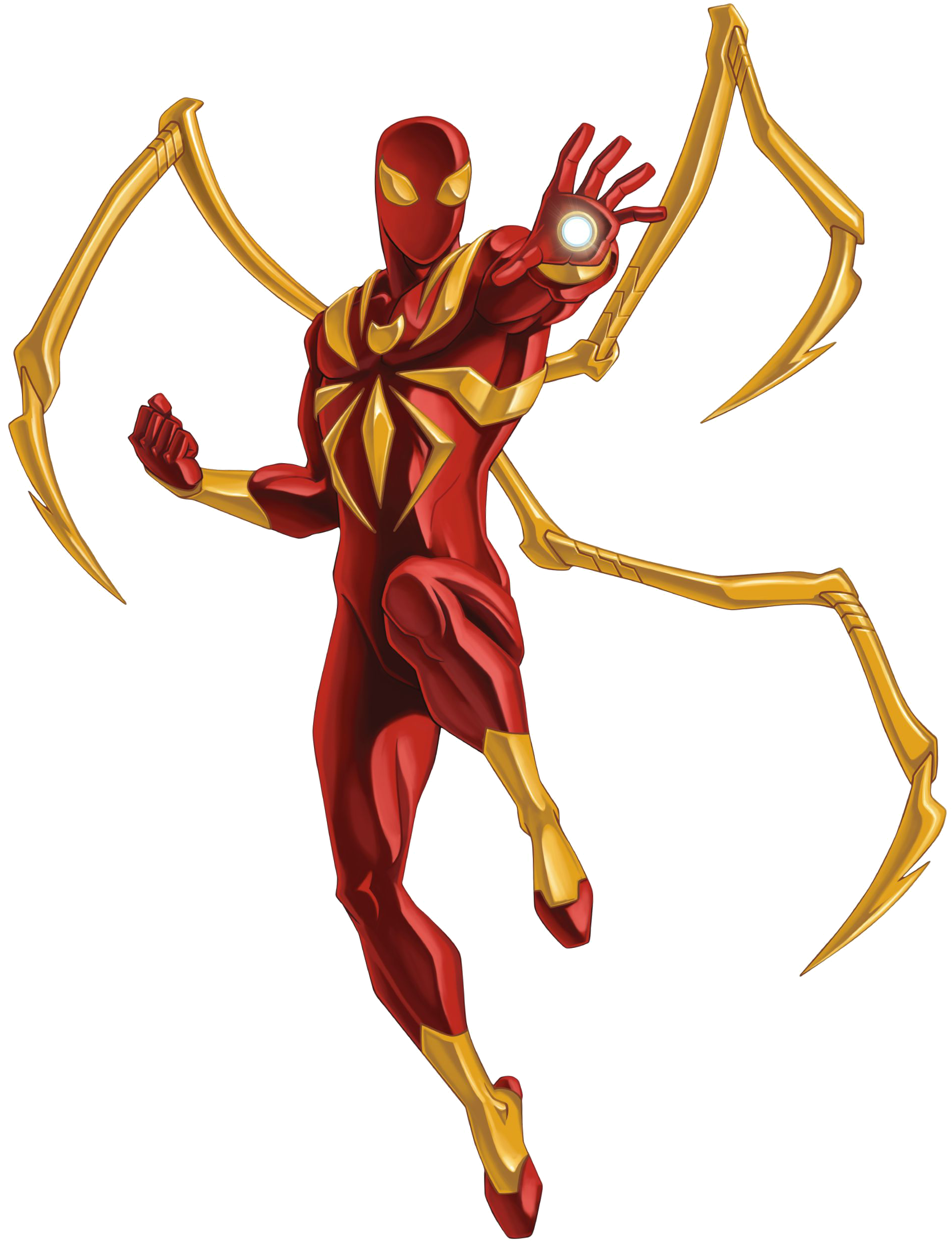 Red and Gold Iron Spider Suit Collectible | BigBadToyStore