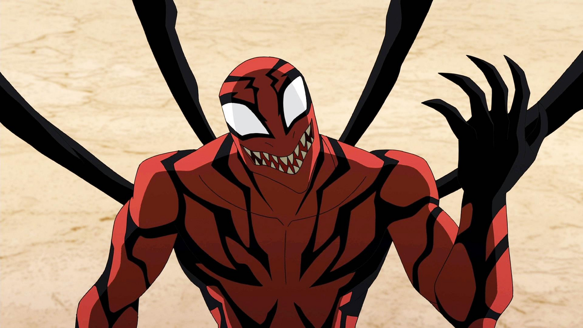 ultimate spiderman carnage vs venom