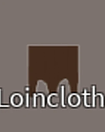 Loincloth Darkblox Wiki Fandom - roblox loin cloth