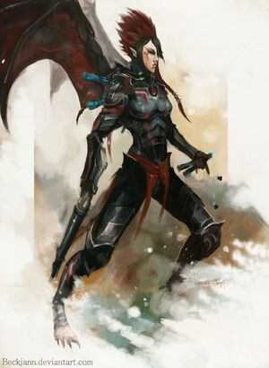 Dark eldar scourge by beckjann-d4lvpiu