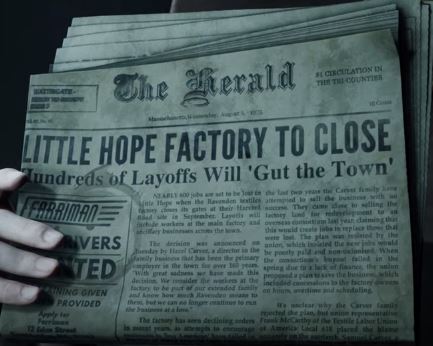 Newspaper Factory Closes The Dark Pictures Wiki Fandom