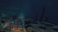 SVR Curator MaidenVoyage1.png (5.15 MB) The Curator watches as the player rides in the wrecked plane.