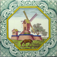 Windmill and Horse