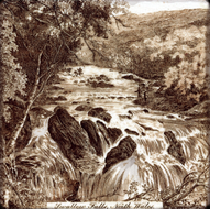 Swallow Falls, North Wales (Trivet)