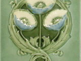 Art Nouveau Tiles - J & W Wade & Co