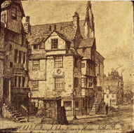 Old Edinburgh John Knox's House Nether Bow (Trivet)