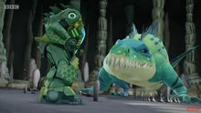 Kaiko and the cocodrile