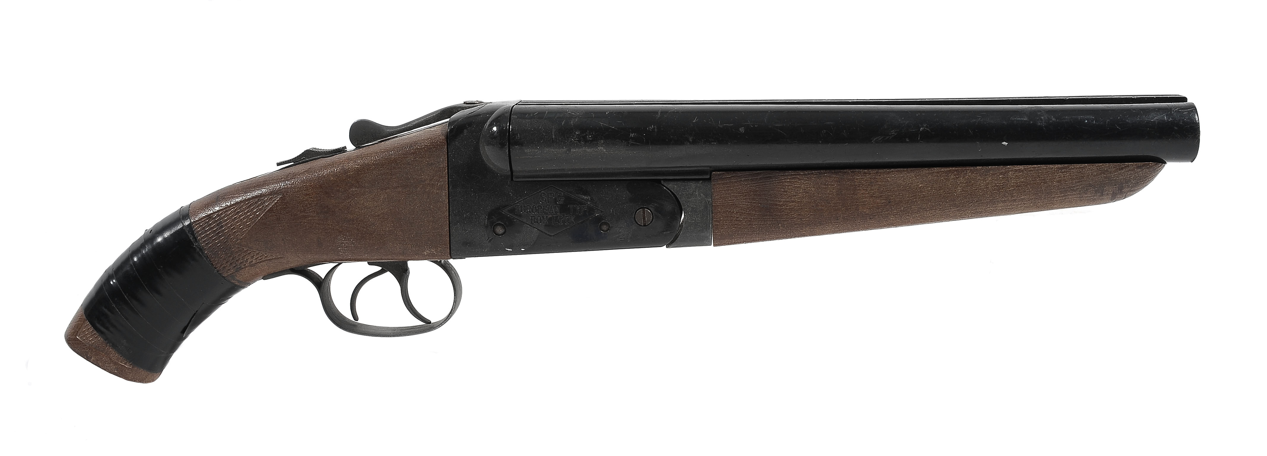 Sawed off on sale double barrel shotgun