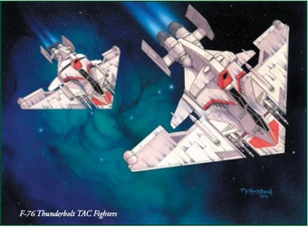 Starship Troopers: F-76 Thunderbolt TAC Fighter