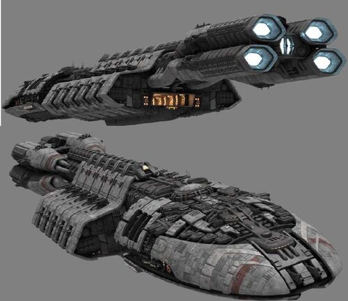 🎲 BSG Berzerk class Colonial Fleet escort・Free 3D File for