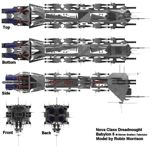 Earth Alliance Nova Class Dreadnought | Thedemonapostle's RPG ...