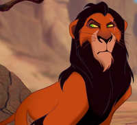 Scar in The Lion King
