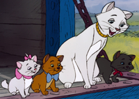 Duchess and her kittens