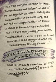 A page about cursing Ben to be a beast