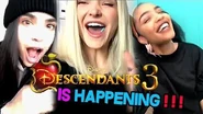 CAST of DESCENDANTS 2 reacts to DESCENDANTS 3