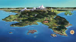 Auradon Map