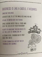 Goodness is like a Castle