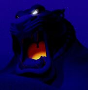 The exterior as seen in Aladdin