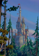 The castle in Beauty and the Beast.