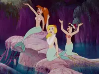 The Mermaids as they originally appear in Peter Pan.