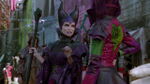Maleficent holding it in Descendants