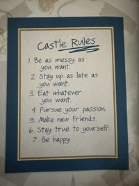 Evies Castle Rules
