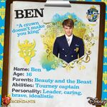 Descendants Ben Bio