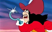 Captain Hook as he appears originally in Peter Pan.