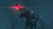 Three Division agents aiming their weapons in the Dark Zone