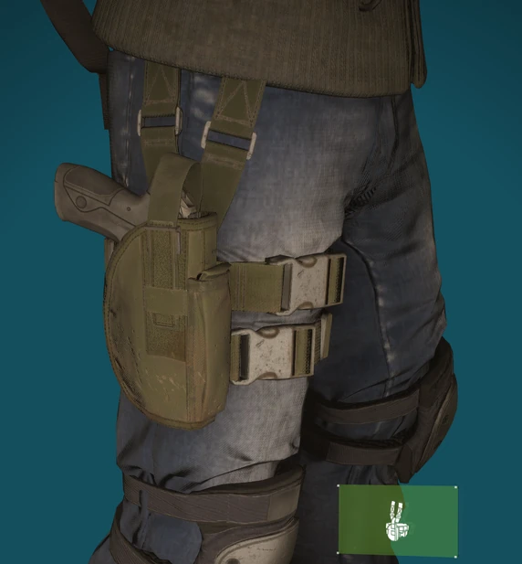 Holster Lvl6 Green