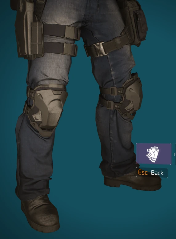 Knee Lvl35 Black