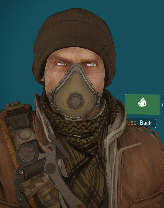 Mask Lvl6 Brown
