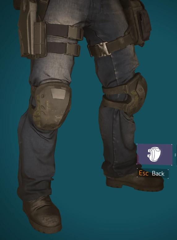 Knee Lvl26 Green Camo