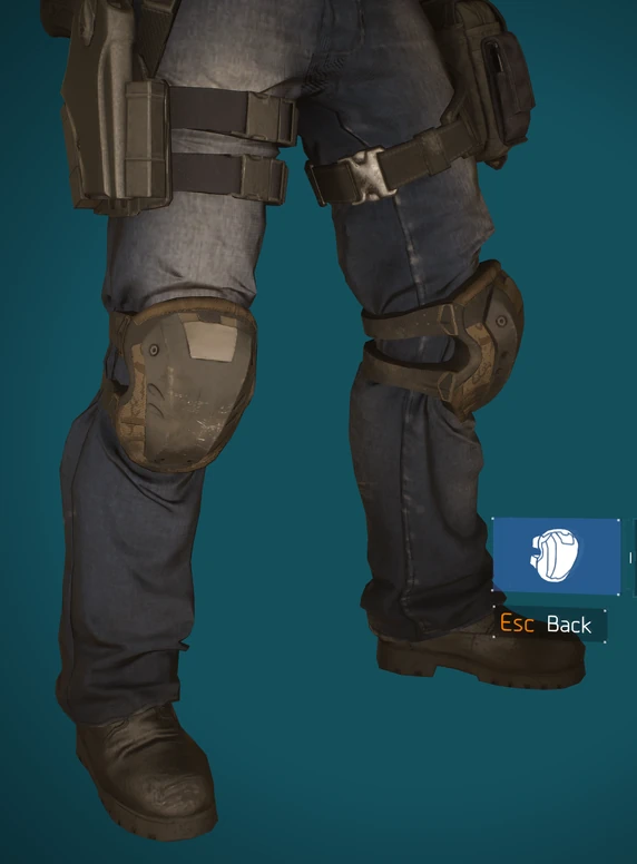 Knee Lvl27 Desert Camo