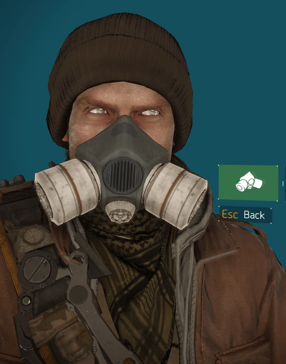 Mask Lvl20 Grey