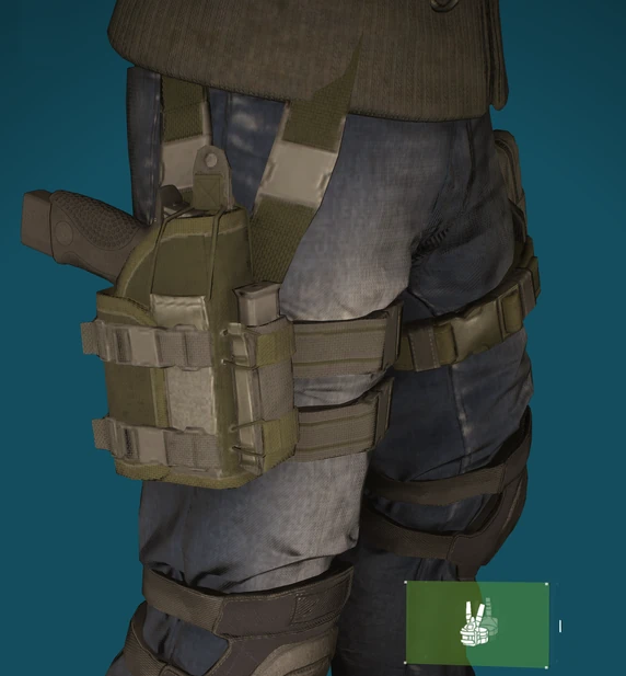 Holster Lvl16 Green