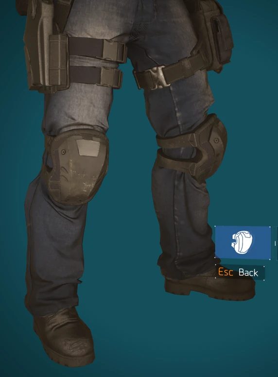 Knee Lvl27 Black